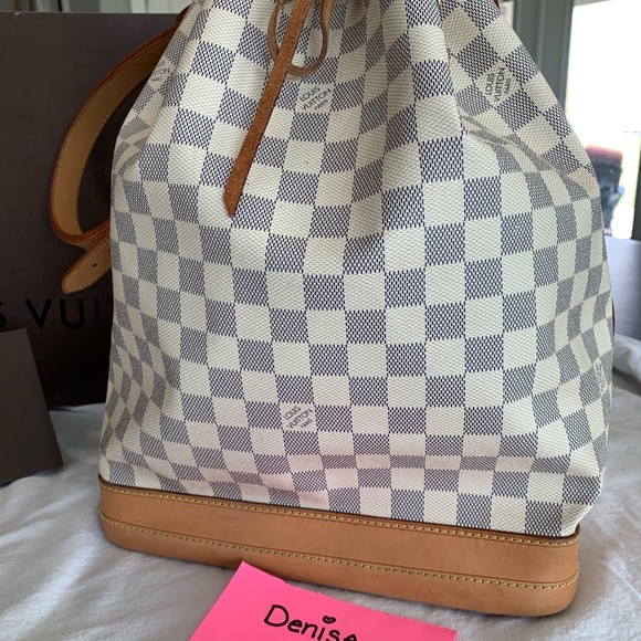 💯 Louis Vuitton Noe Damier Azur❤️ - Picture 2 of 5